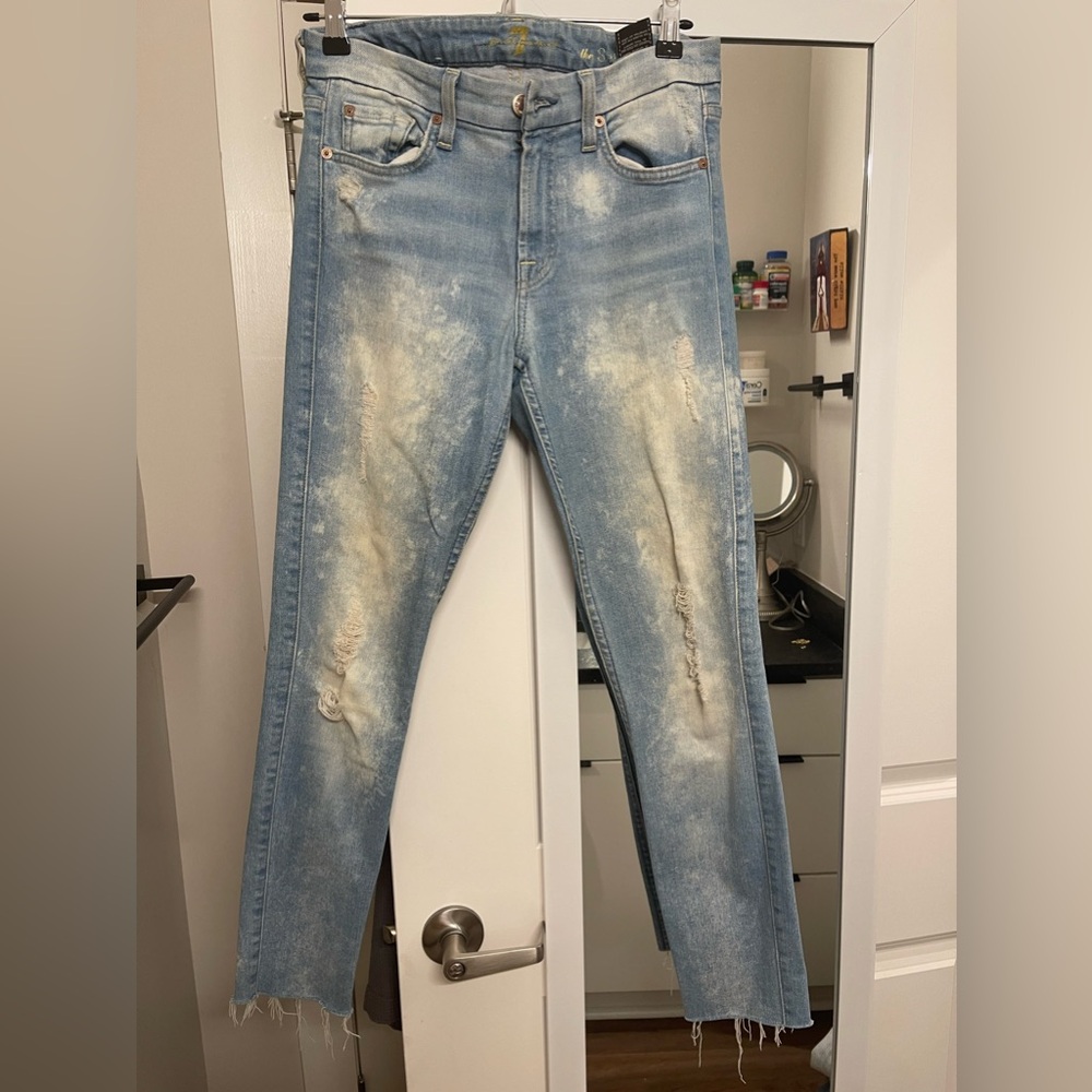 7 for all mankind skinny jean - 27 - Picture 2 of 2